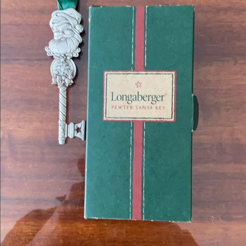 Two Longaberger Pewter Ornaments
